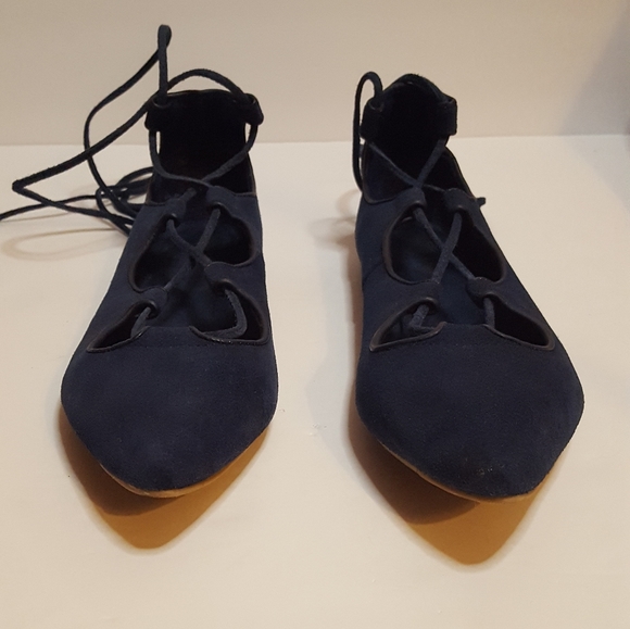 Gap ballerina lace up flats - Picture 5 of 8